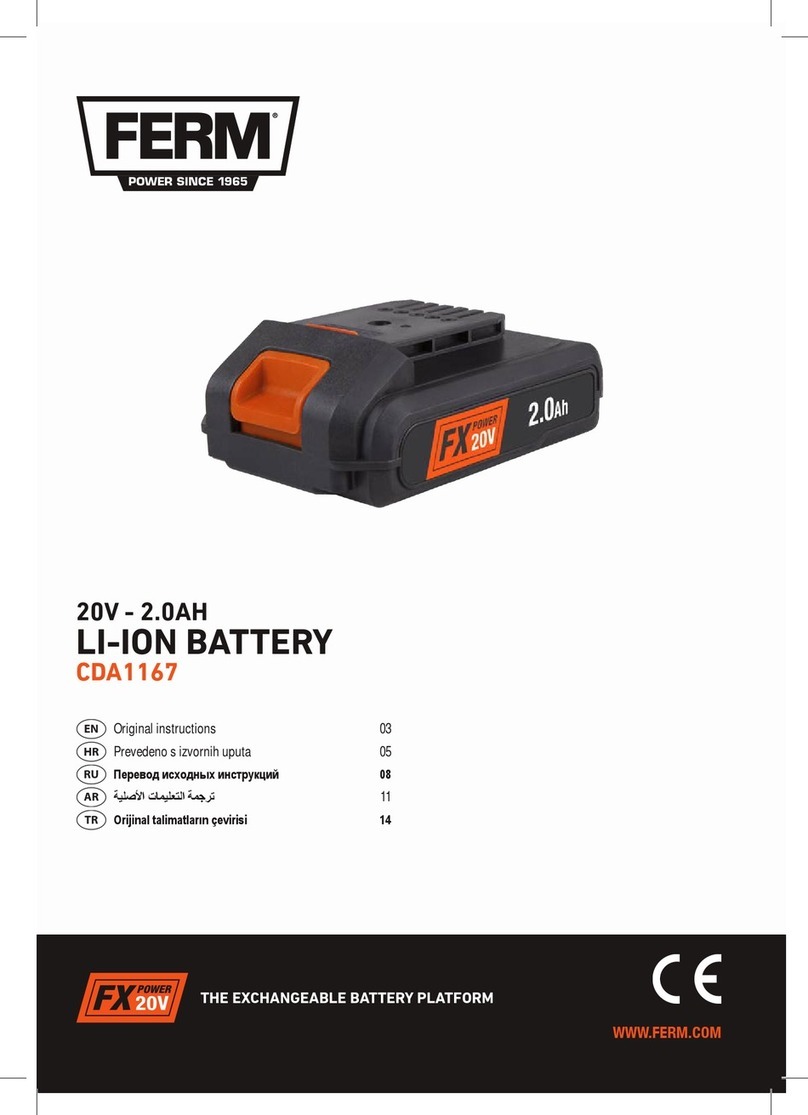 Ferm CDA1167 User manual