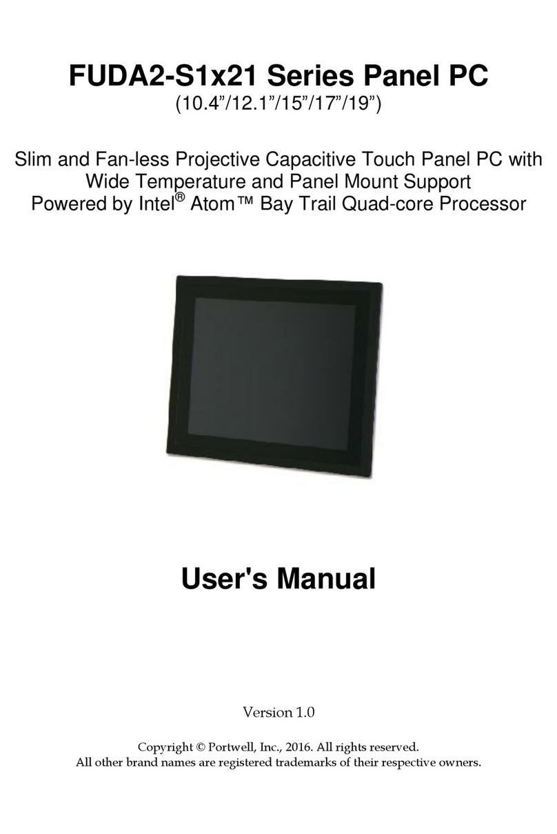 Portwell FUDA2-S1 21 Series user manual
