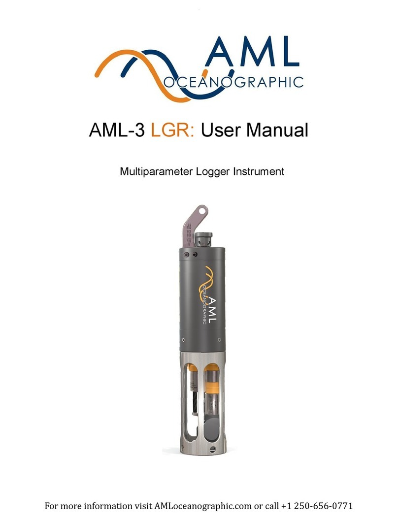 AML Oceanographic AML-3 LGR user manual