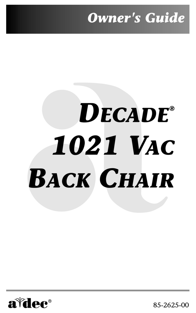 Adec Decade 1021 owner's guide