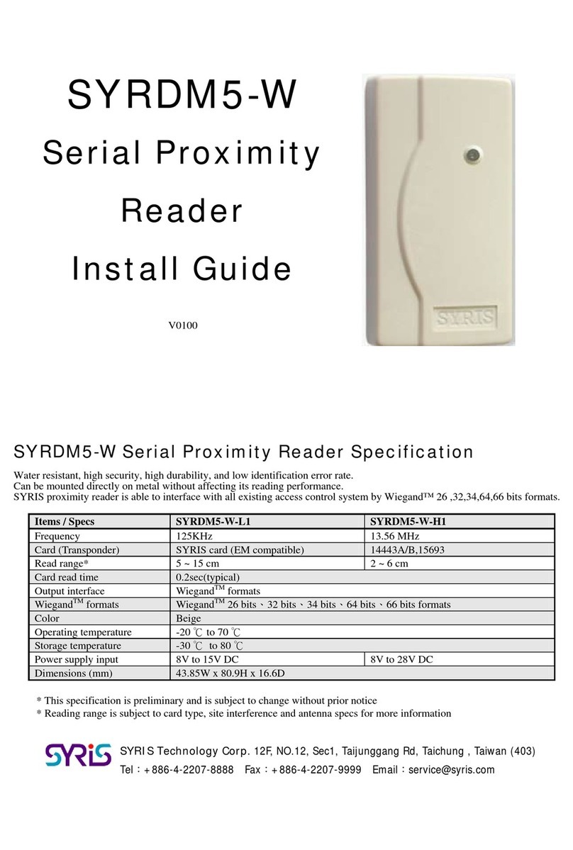 Syris SYRDM5-W install guide