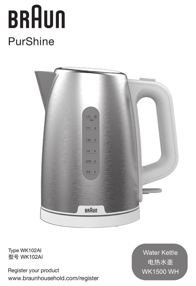 Braun PurShine WK1500 manual