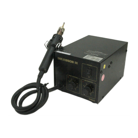 Hakko Electronics 850B instruction manual