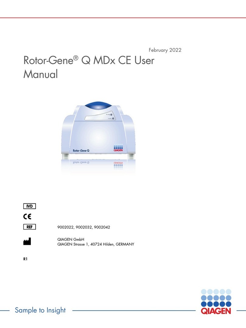 Qiagen Rotor-Gene Q MDx CE user manual Qiagen Rotor-Gene Q MDx CE user manual