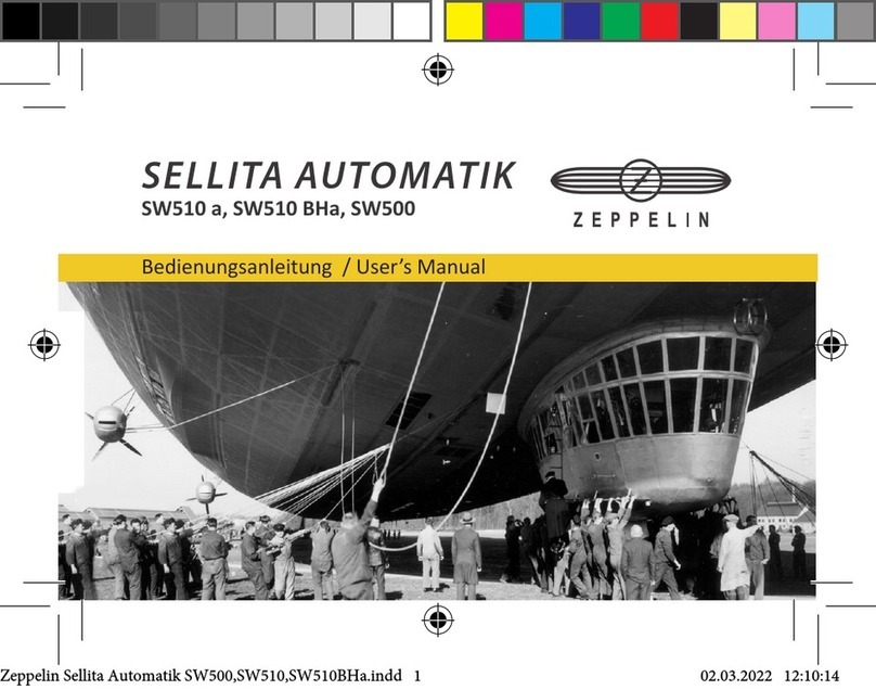 Zeppelin SELLITA AUTOMATIK SW510 a User manual