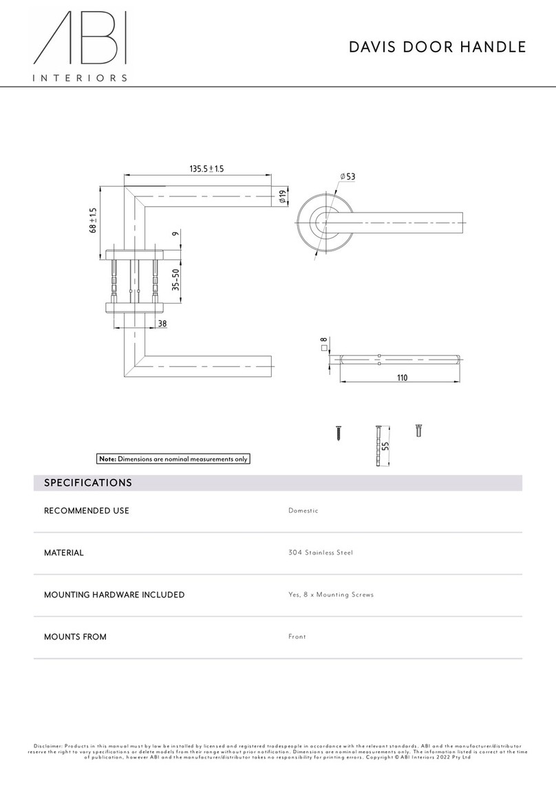 abi DAVIS 12979 User manual abi DAVIS 12979 User manual