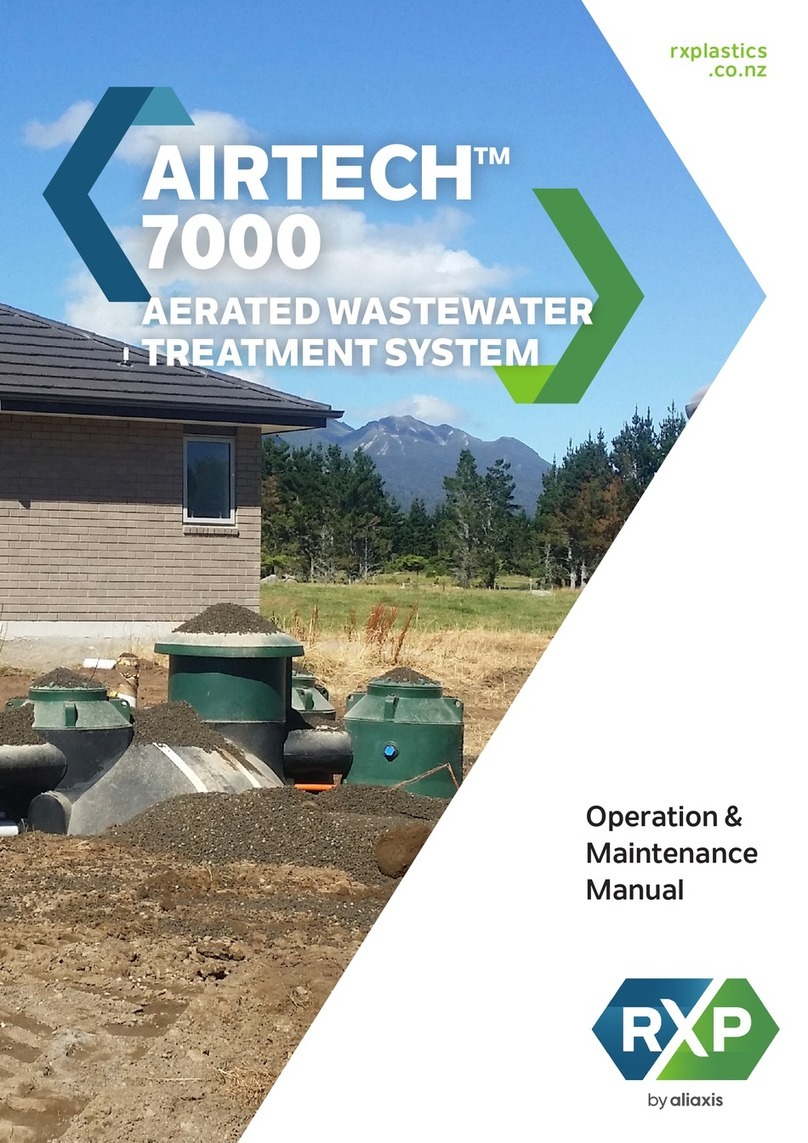 Aliaxis RXP AIRTECH 7000 Operation & maintenance manual