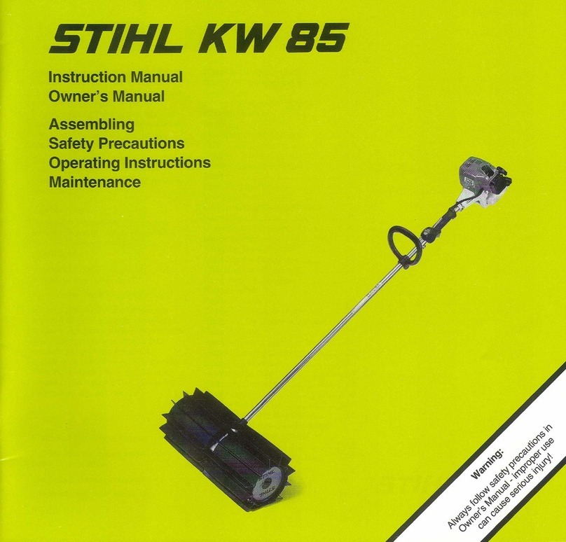 Stihl KW 85 User manual