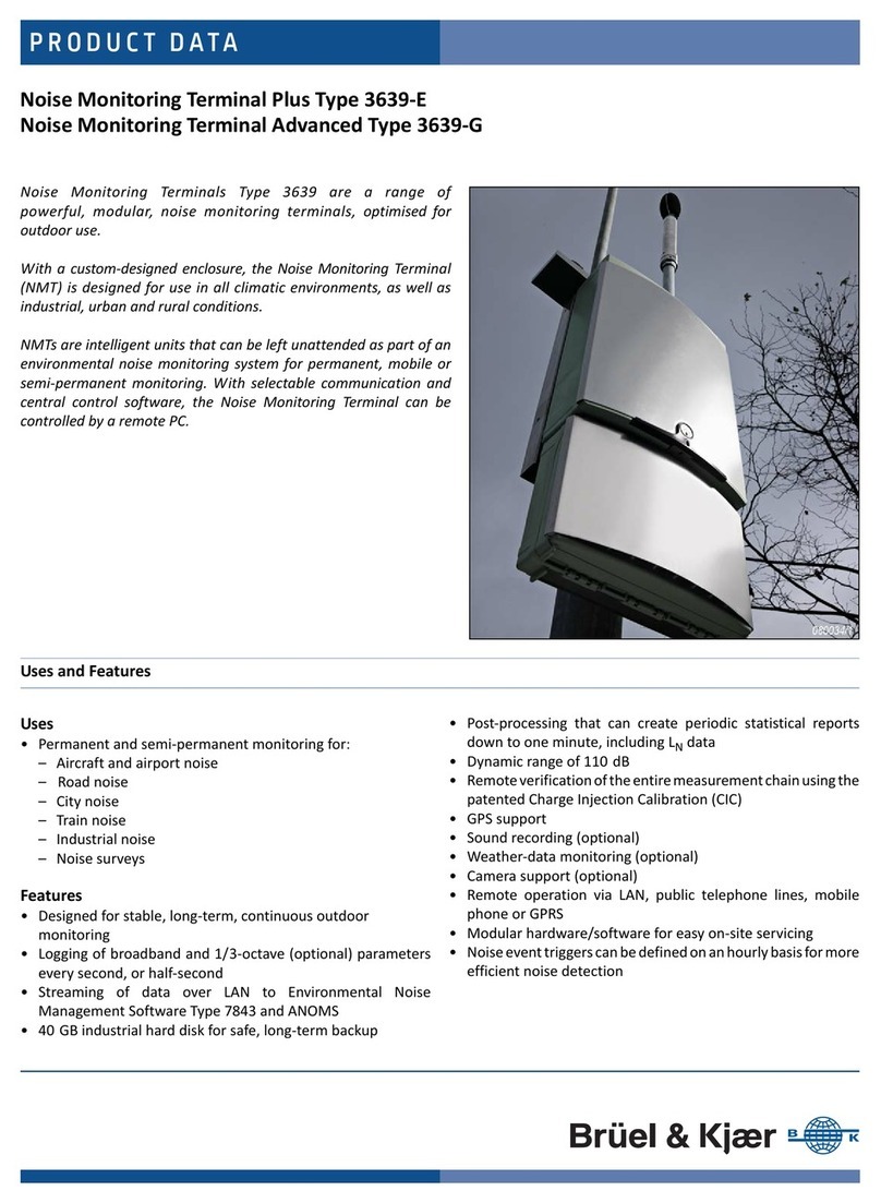 BRUEL & KJAER 3639-E Product data
