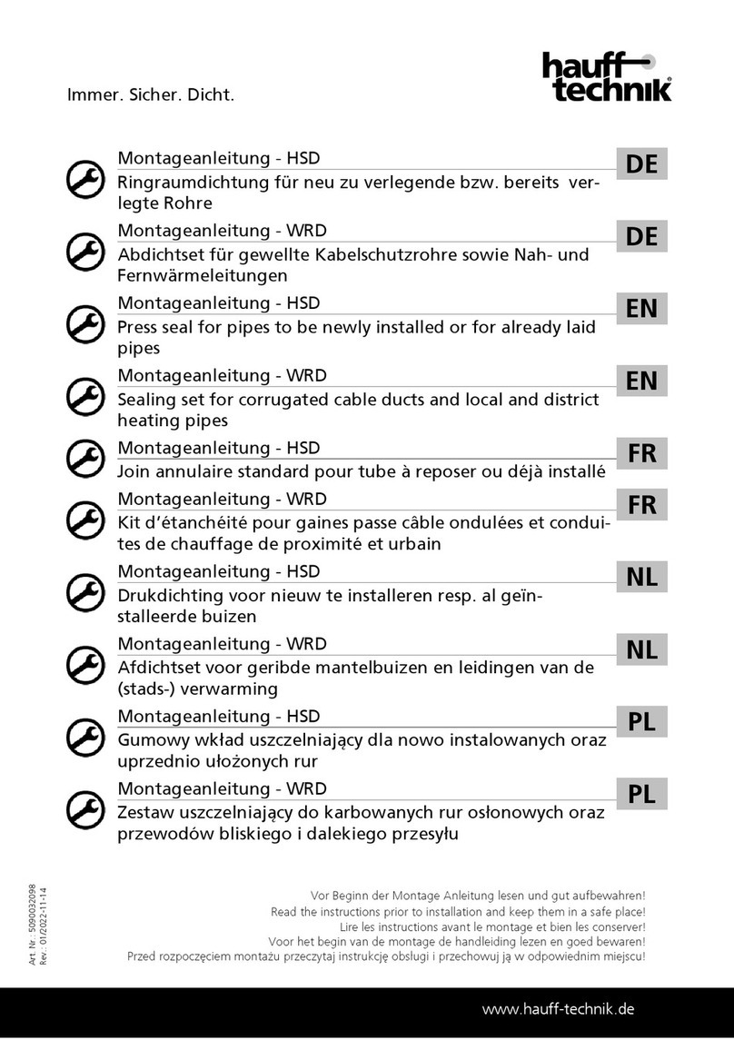 Haufftechnik HSD manual