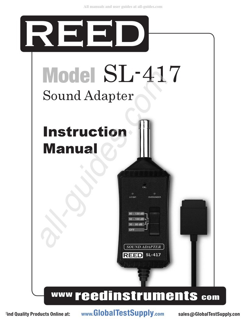 REED SL-417 User manual