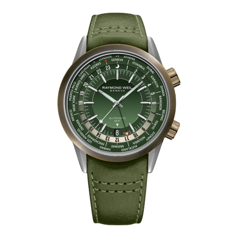 Raymond Weil Geneve Instructions for use