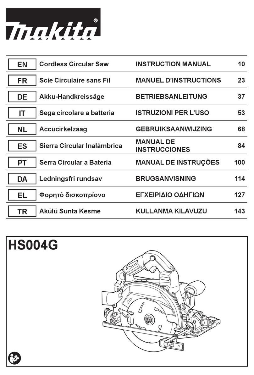 Makita HS004G User manual