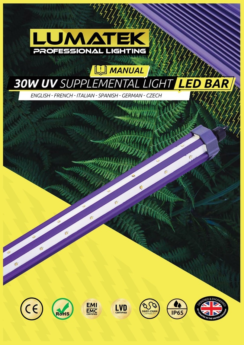 Lumatek LEDL95211 User manual