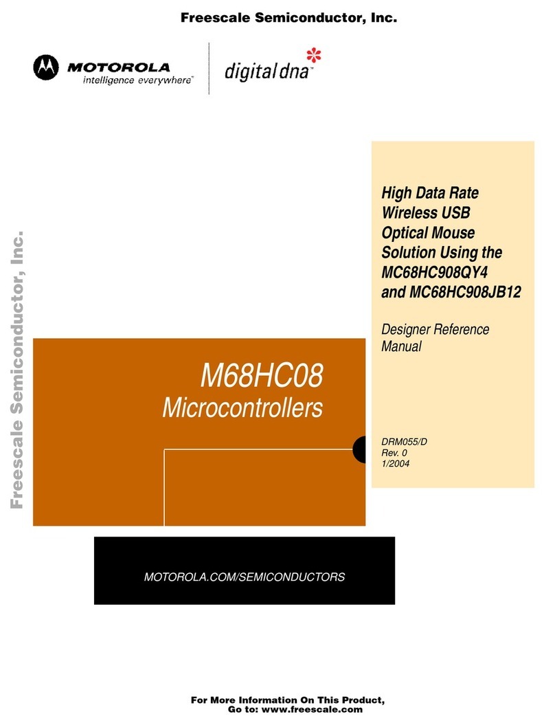 Motorola M68HC08 User manual