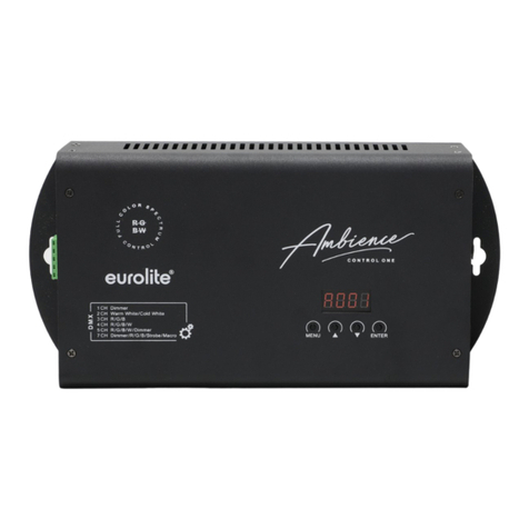 EuroLite Ambience Control 1 user manual