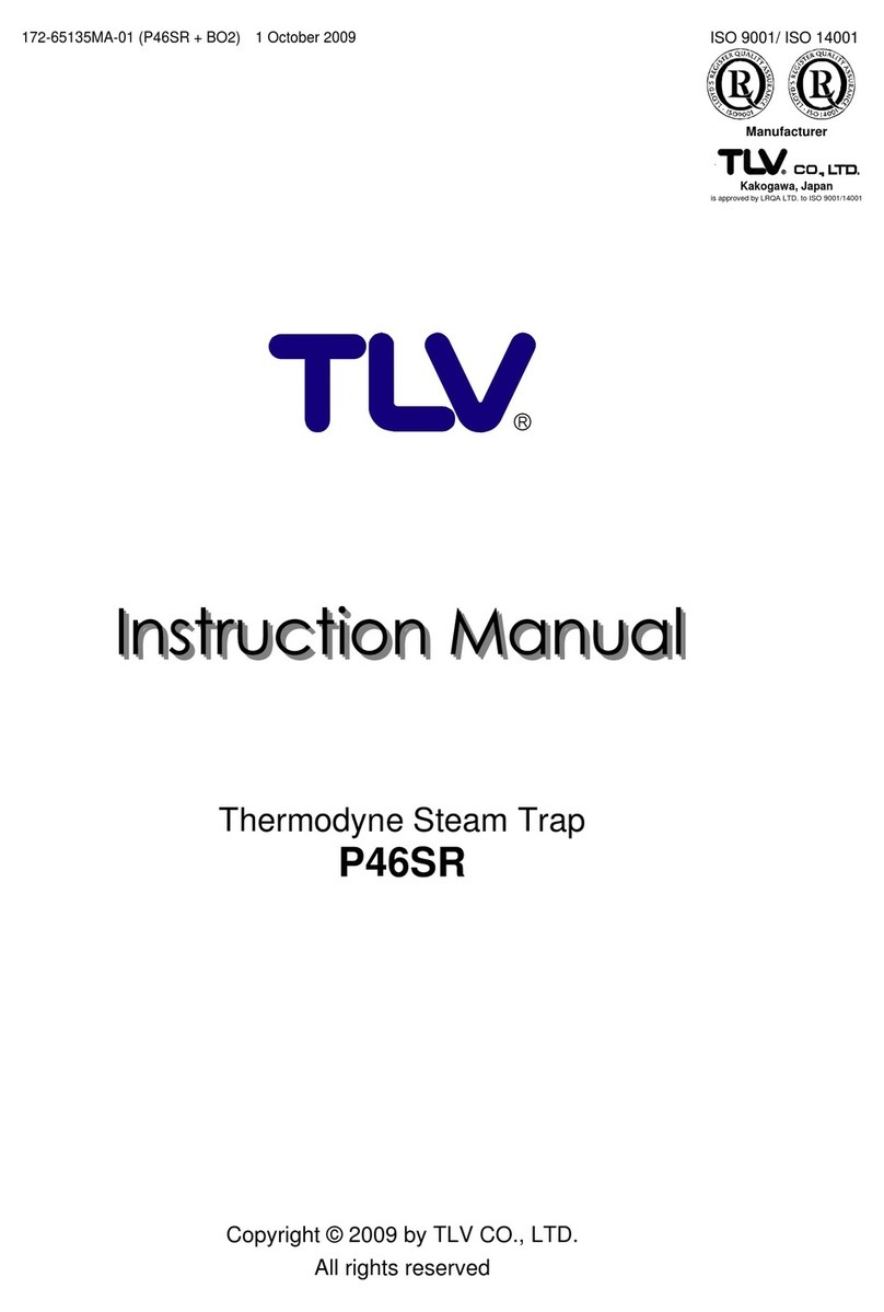 TLV P46SR instruction manual