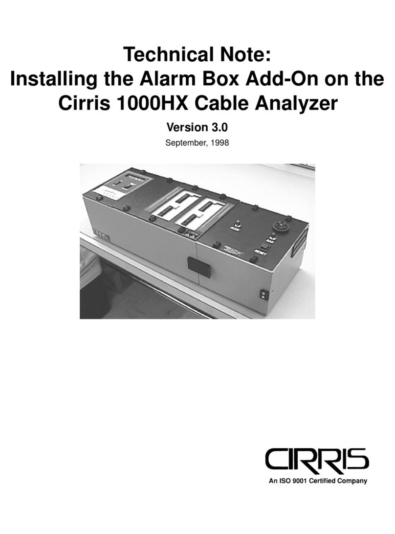 Cirris 1000HX Instruction Manual