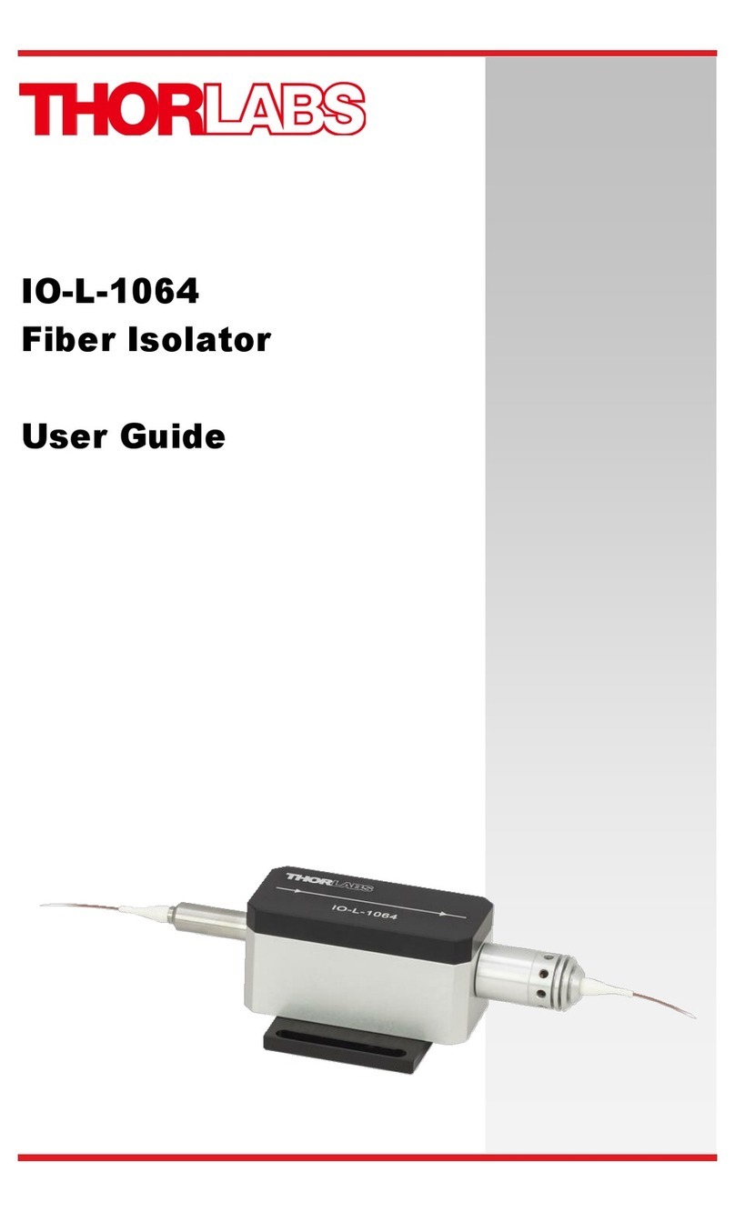 THORLABS IO-L-1064 user guide