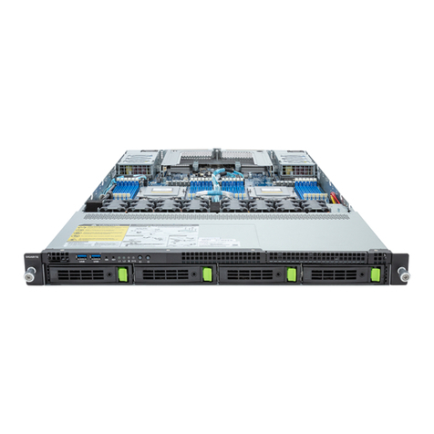 Gigabyte R183-Z90-AAD1 User manual