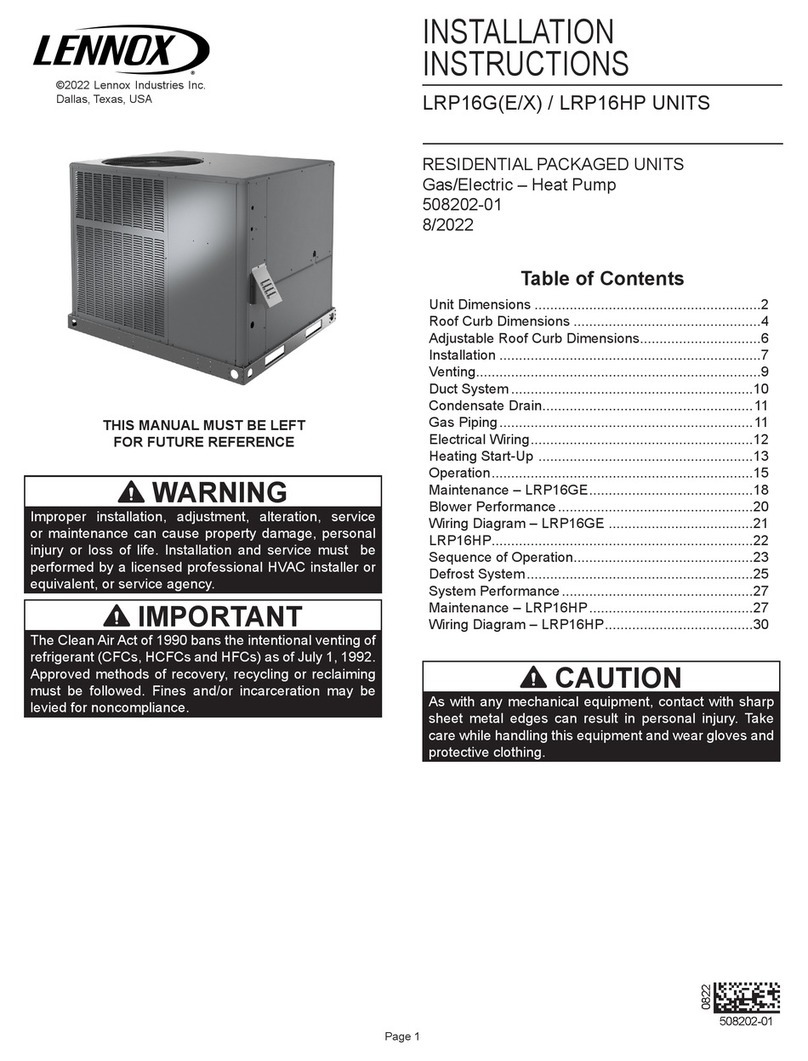 Blue Summit LRP16HP installation instructions