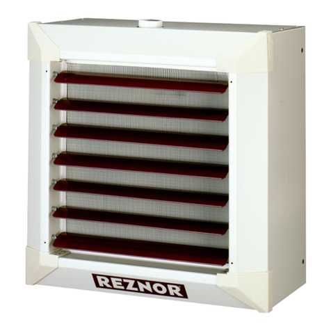 Reznor WS Installation and operating instructions