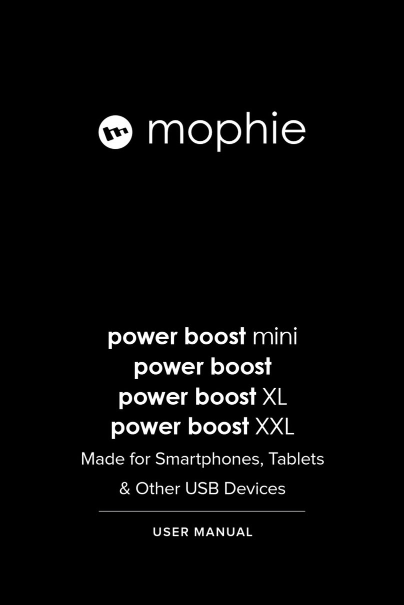 Mophie power boost mini user manual