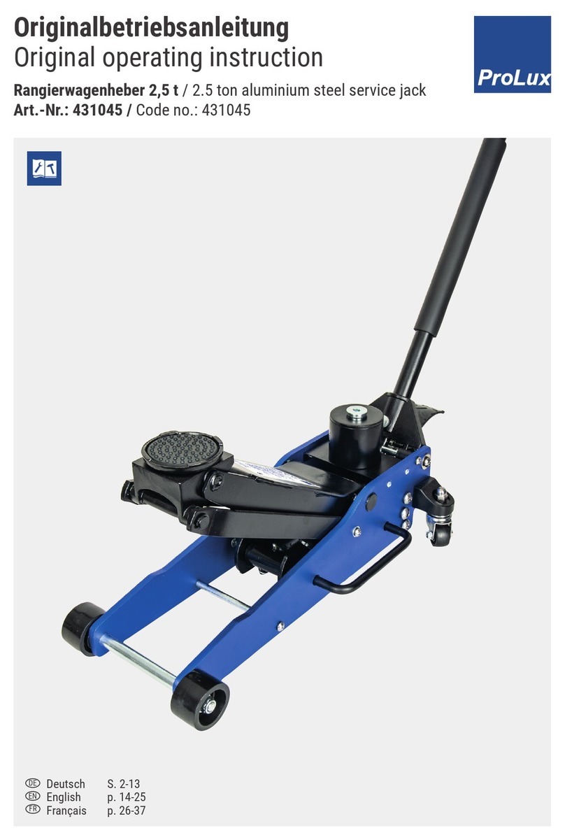 Prolux 431045 operating instructions