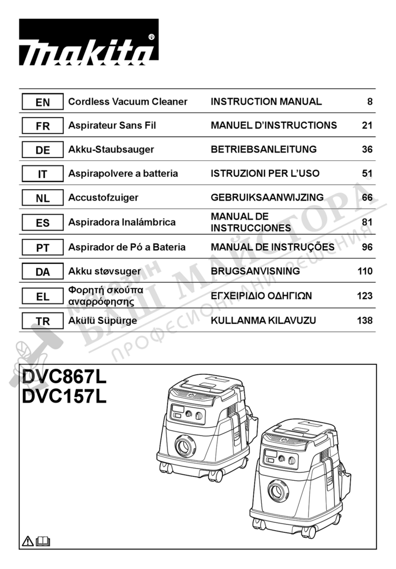 Makita DVC867L User manual