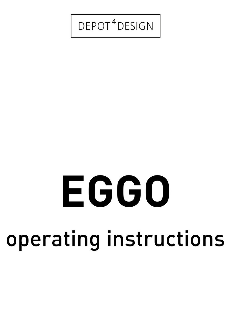 Depot4Design EGGO operating instructions Depot4Design EGGO operating instructions
