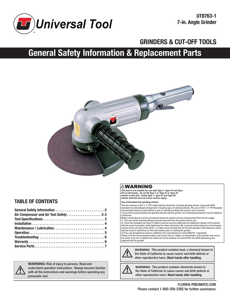 Universal Tool UT8763-1 manual