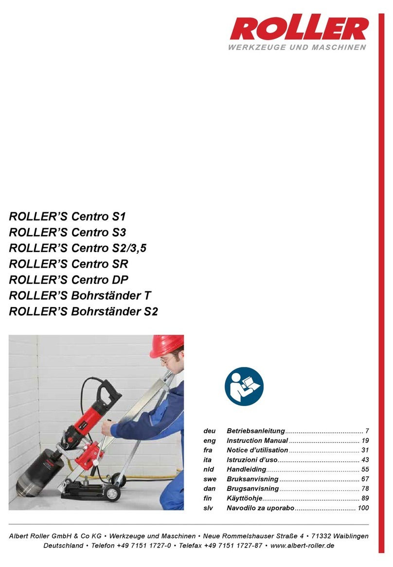 Roller Centro S2/3,5 User manual