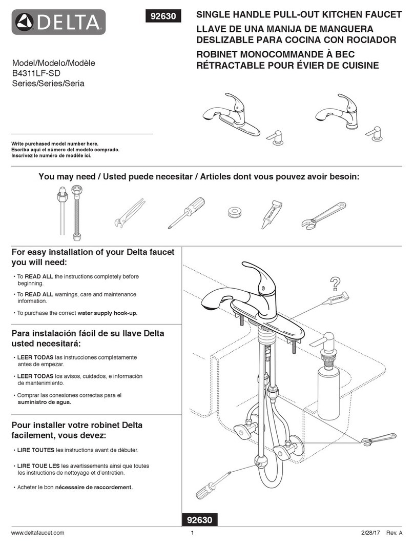 Delta B4311LF-SD User manual