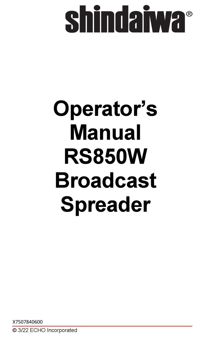 Echo shindaiwa RS850W Operator's manual Echo shindaiwa RS850W Operator's manual