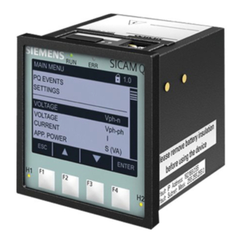 Siemens SICAM 7KG775 Series User manual