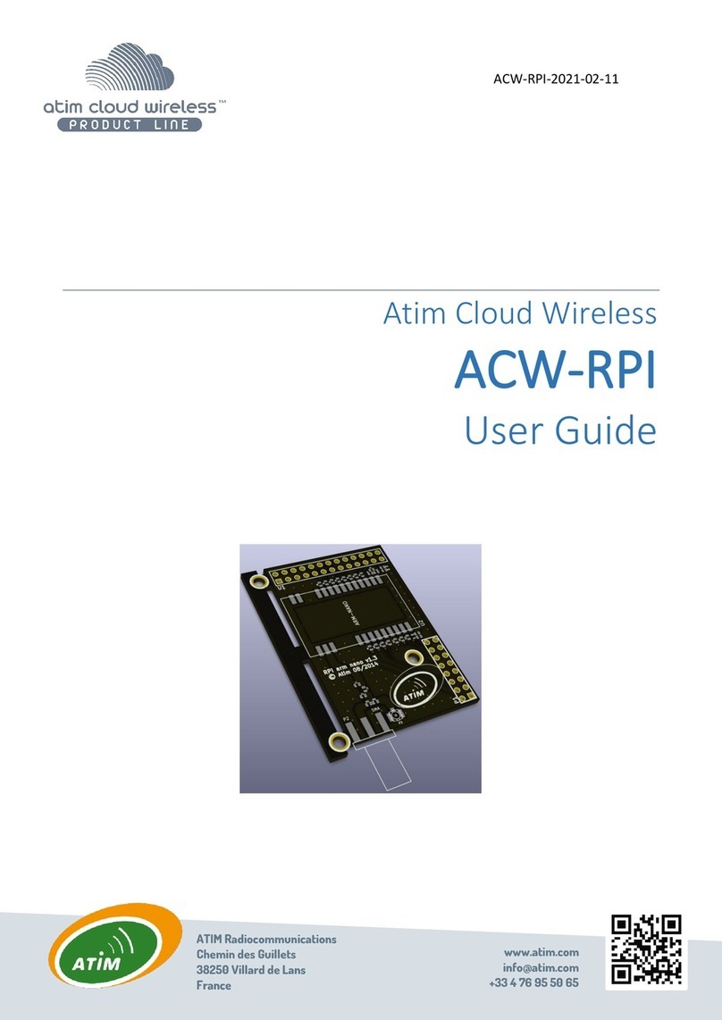 ATIM ACW-RPI user guide