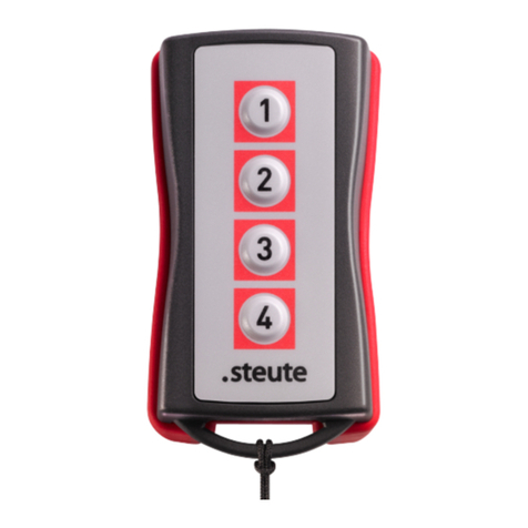 steute RF HB 4CH SW868 Programming manual