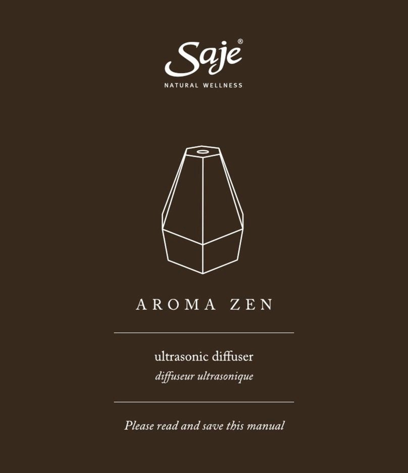 Saje Aroma Zen manual