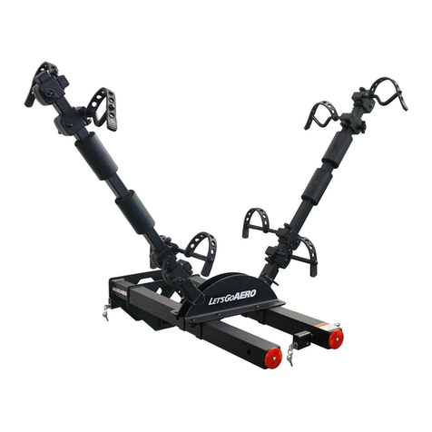 Let's Go Aero V-Lectric PRO Bicycle Carrier product manual Let's Go Aero V-Lectric PRO Bicycle Carrier product manual