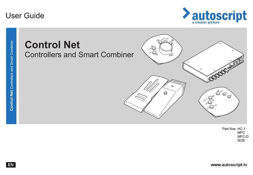 Autoscript Control Net HC-1 User manual