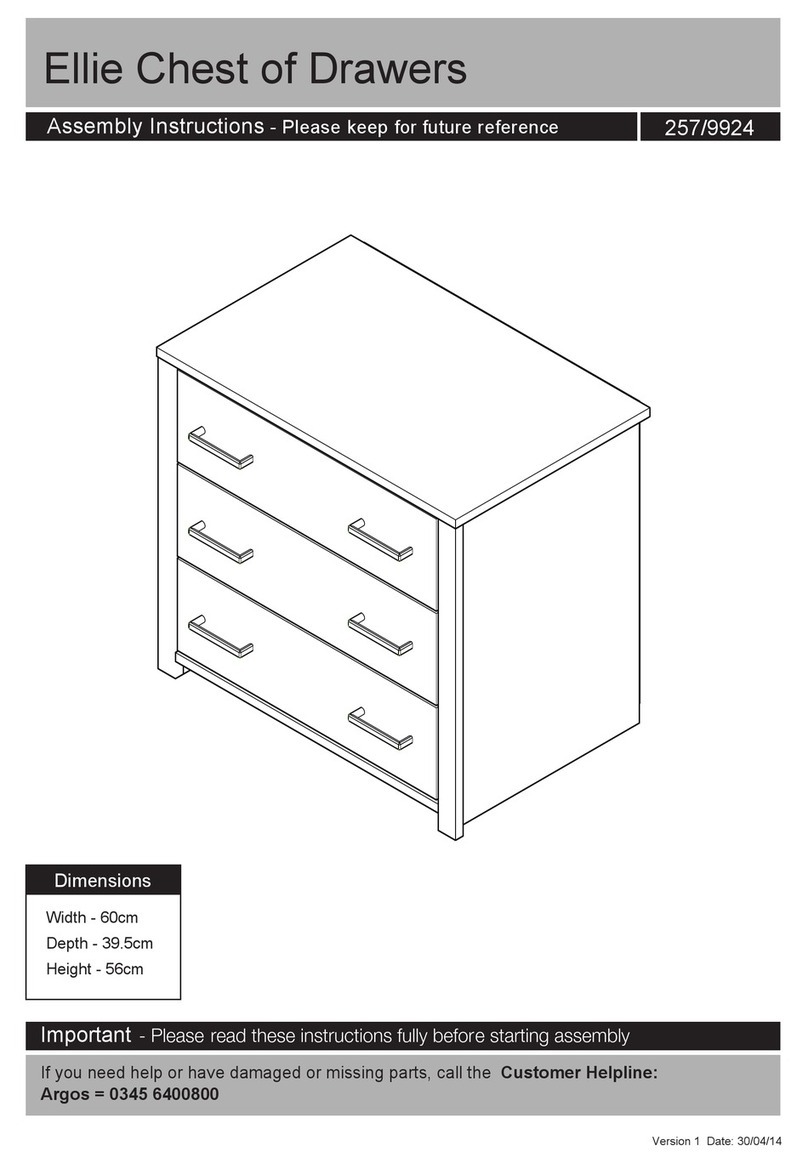 Argos Home Ellie 257/9924 User manual Argos Home Ellie 257/9924 User manual