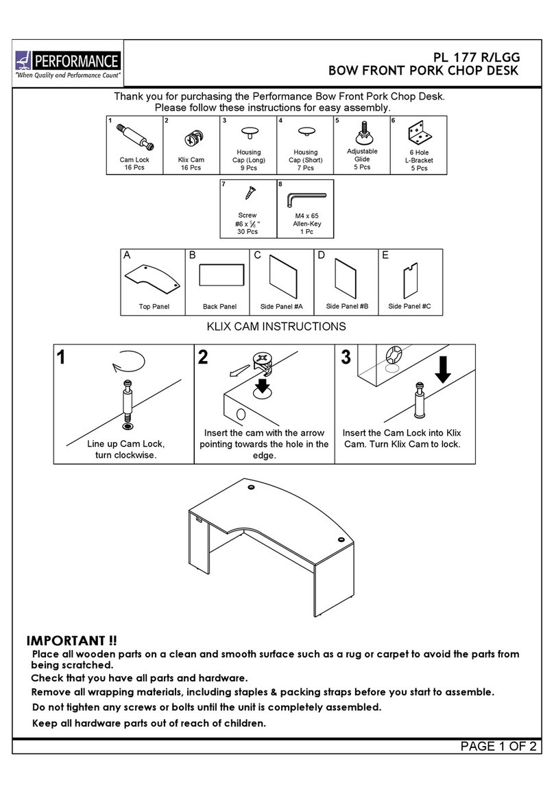 Performance PL 177 RGG User manual