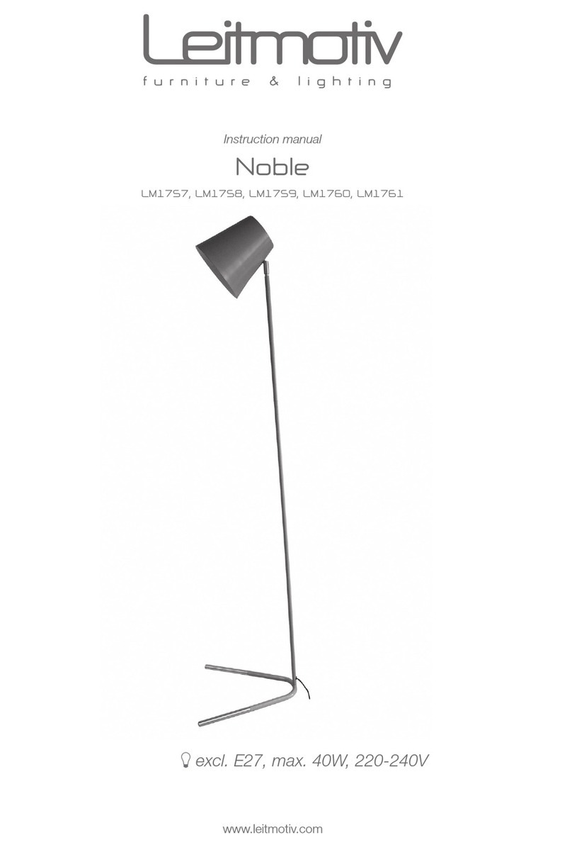 Leitmotiv Noble LM1757 instruction manual