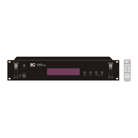 ITC Audio T-6228 Operation manual