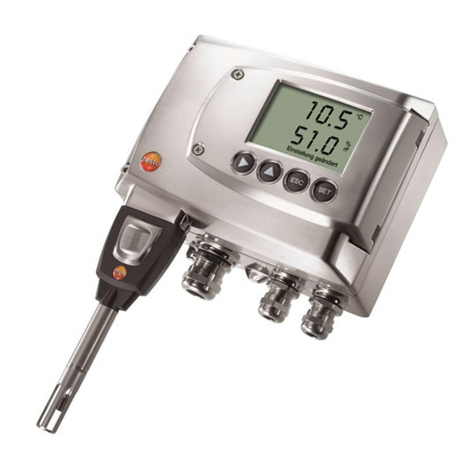 TESTO 6681 Profibus User manual TESTO 6681 Profibus User manual
