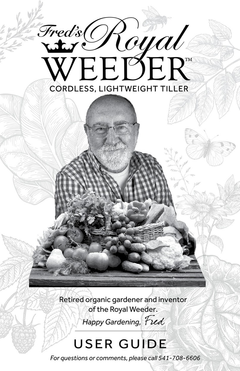 Fred's Royal WEEDER STJ-150A/10.8 Assembly instructions