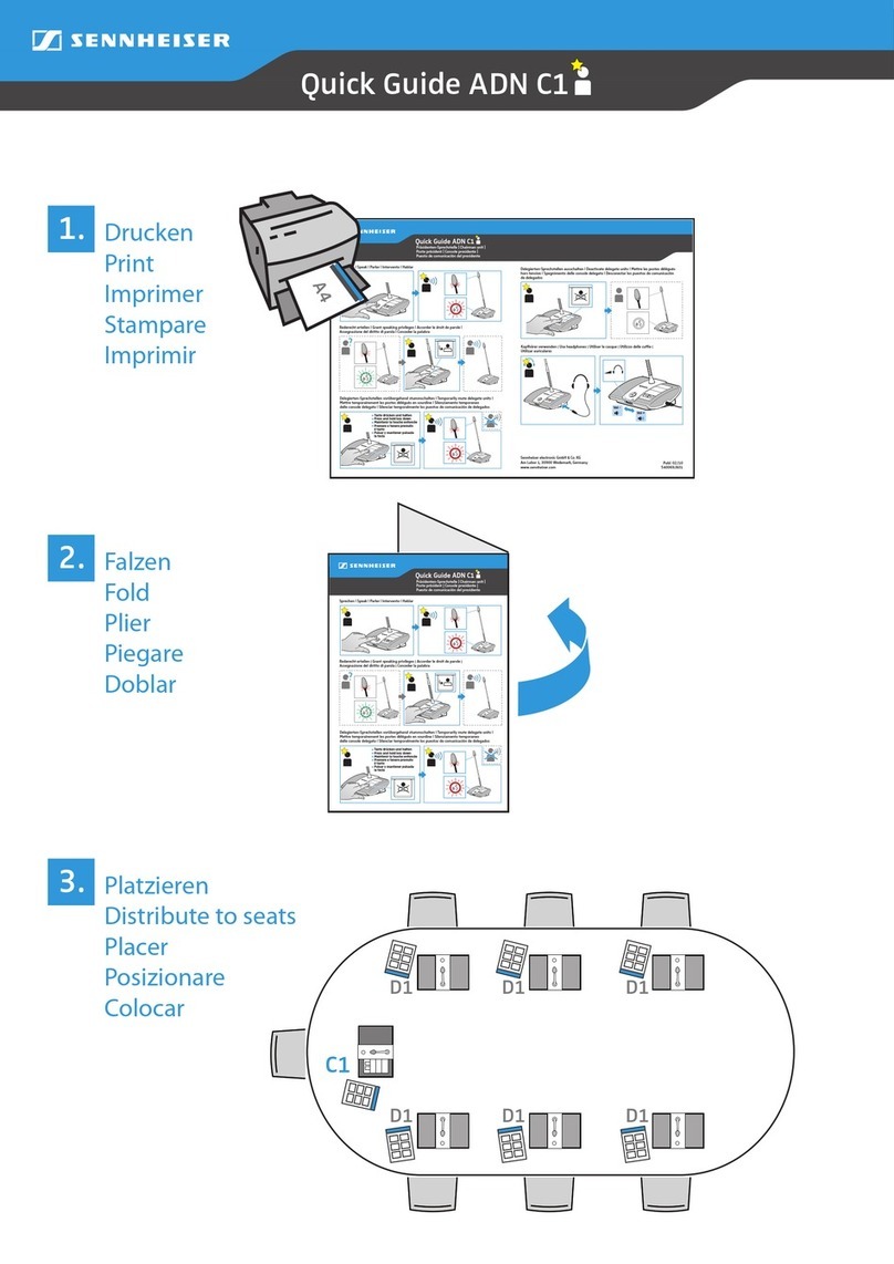 Sennheiser ADN C1 User manual
