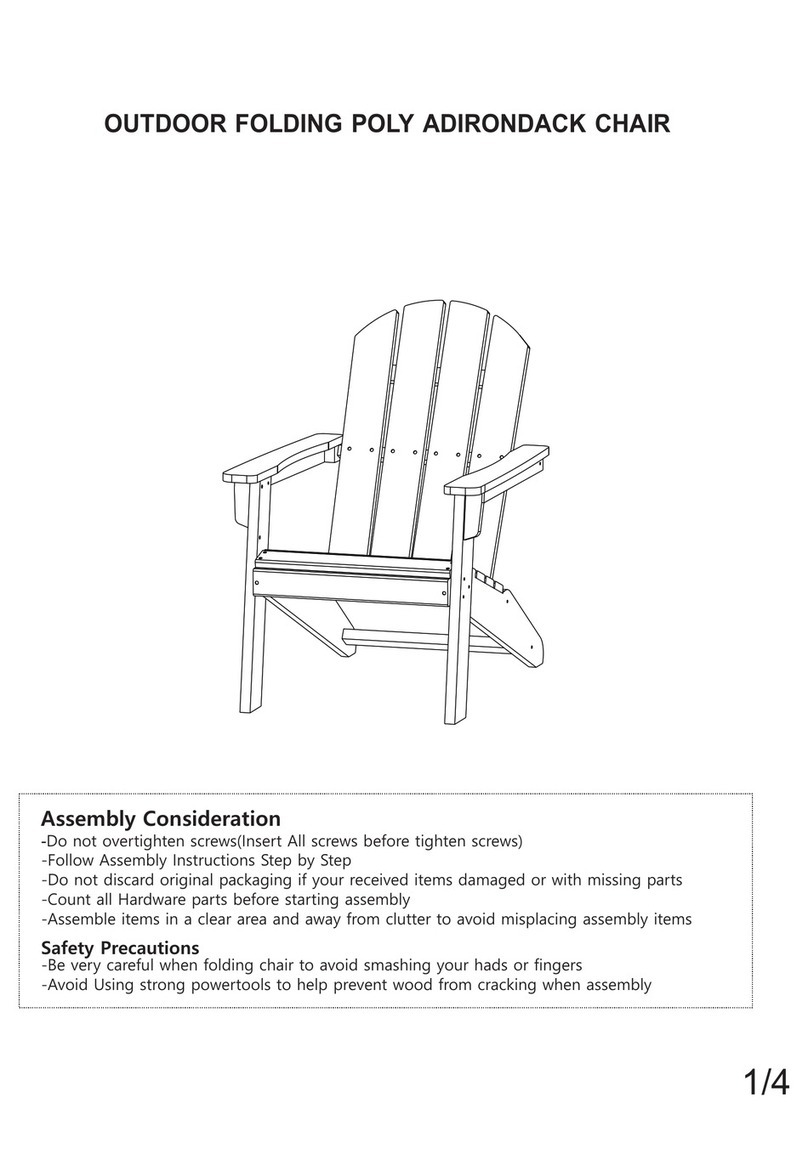 Poly Furniture Supply NBM-AD6 manual