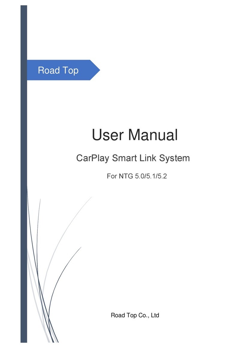 Road Top NTG 5.0 user manual Road Top NTG 5.0 user manual