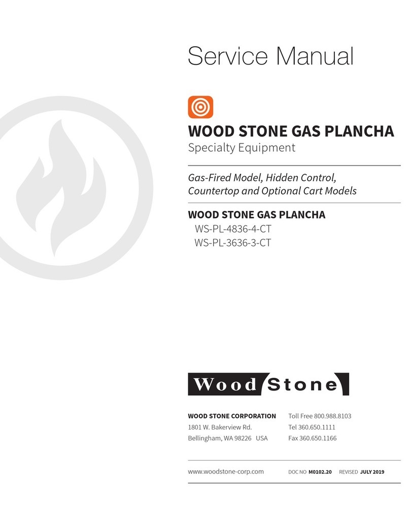Wood Stone WS-PL-4836-4-CT Service manual